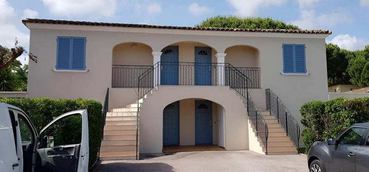 Application enduits sur façade Var