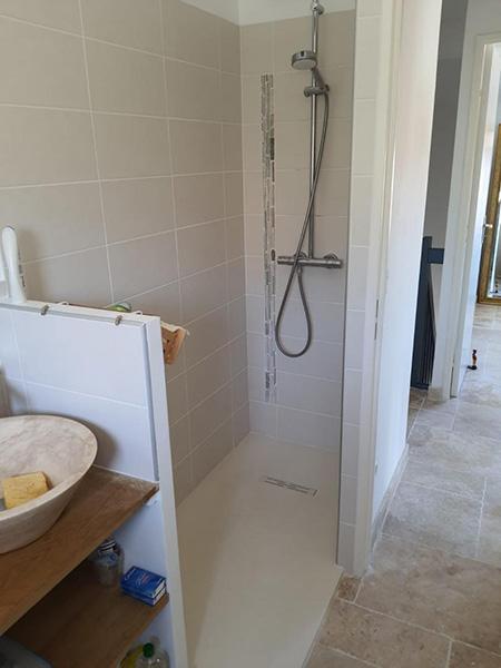 Rénovation de douche Var